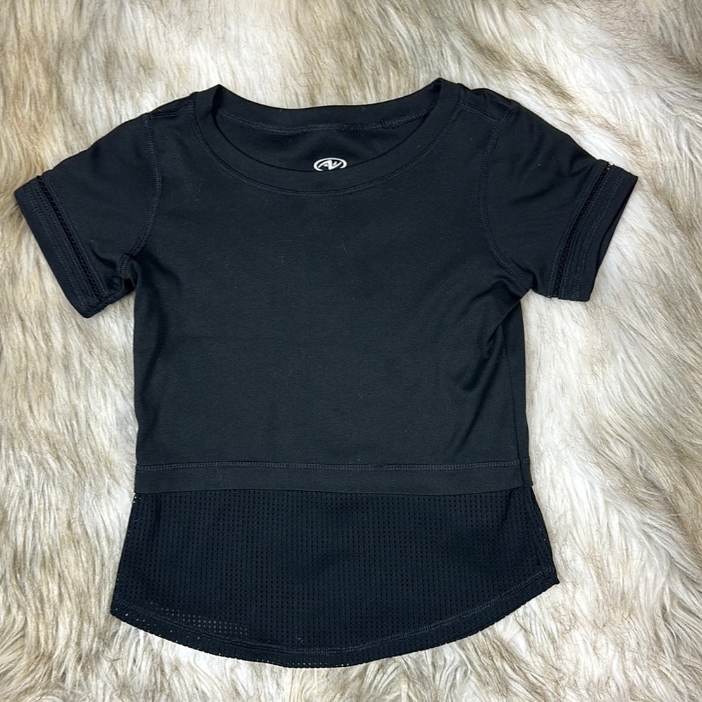 XS (4-5) Athletic Works Short Sleeve Mesh Athletic Top